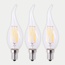BRIGHT BEAM C35 LED Candle bulb 4w - Warm white