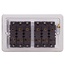 A&T 10A 6 Gang 1 way switch 3mm
