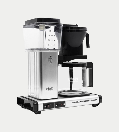 موكاماستر-  ماكينة صنع القهوة - مطلي بالفضه