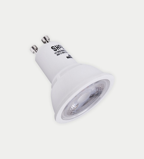 SWISS LED spot GU10 light 5.5w Dimmable - Cool White