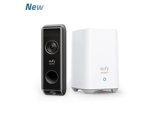 Eufy Main Entrance surveillance Duel Camera with Doorbell - With Installation