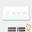 Smart Switch 4 Gang - White with installation