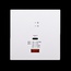 Smart WIFI Wall-Mounted Type A+C Zigbee Coordinator, I7 Series, White