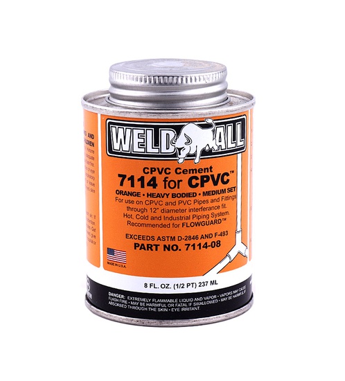 WELDALL CPVC cement
