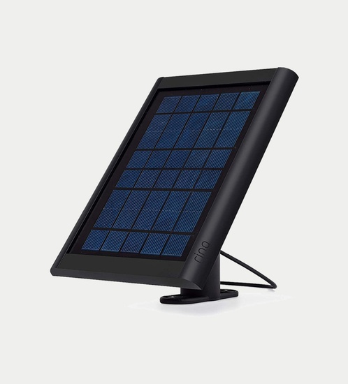 Ring Solar Panel Spolight Battery Stick up - Black