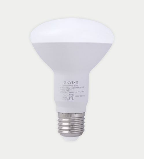 SKYING LED R80 12W E27 bulb - warm white