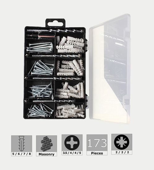 Bosch 173 Piece Fixing Set