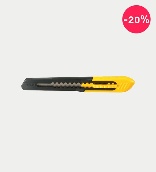 STANLEY Quick Point Snap-Off Knife 9mm