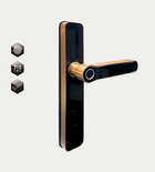 قفل ذكي - ألمونيوم / ابواب خشب مع التركيب