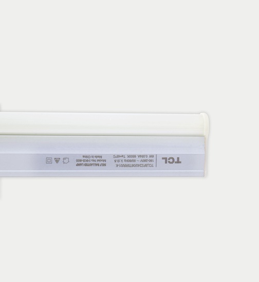 TCL LED 6w T5 Aluminum housing batten - Warm white