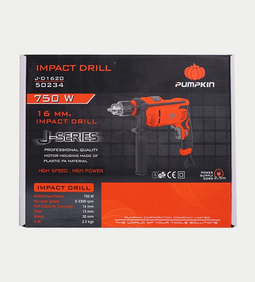 Pumpkin Impact Drill 16mm. 750W