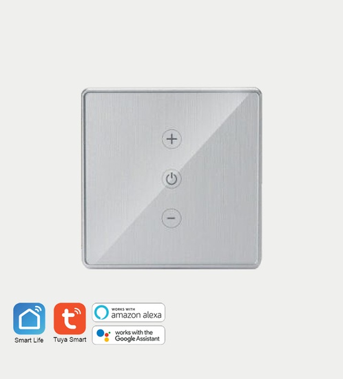 WiFi - Smart Dimmer Switch - Silver