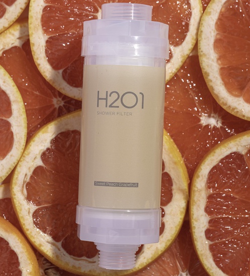 H2O1 Vitamins Shower Filter - Sweet peach grapefruit