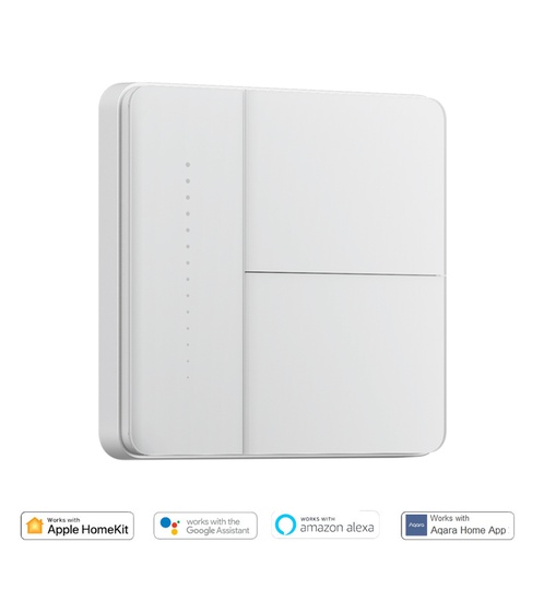 Aqara Wall Switch Z1 Pro 2 Rocker Dimmer White