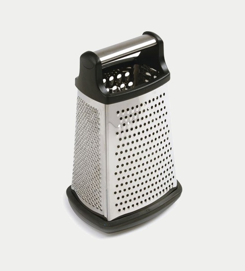 S/Steel 4 Sided Grater With Catcher - Norpro