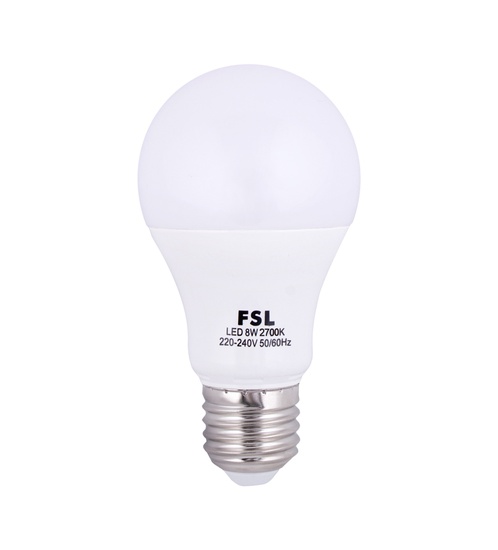 FSL LED 8w Standard bulb A60 - warm white