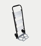 2 in 1 Practical 3 - step ladder & hand truck trolley with 2 wheels