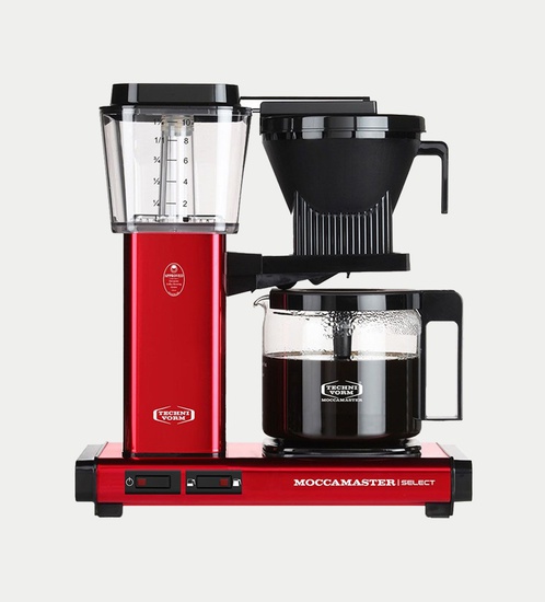 Mocca Master Coffe Machine-Red Metalic