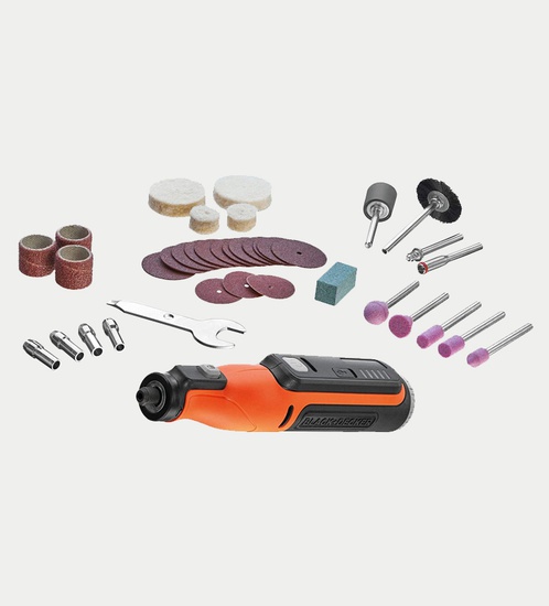 B+D 7.2V Cordless Rotary Tool with 36 Accessories