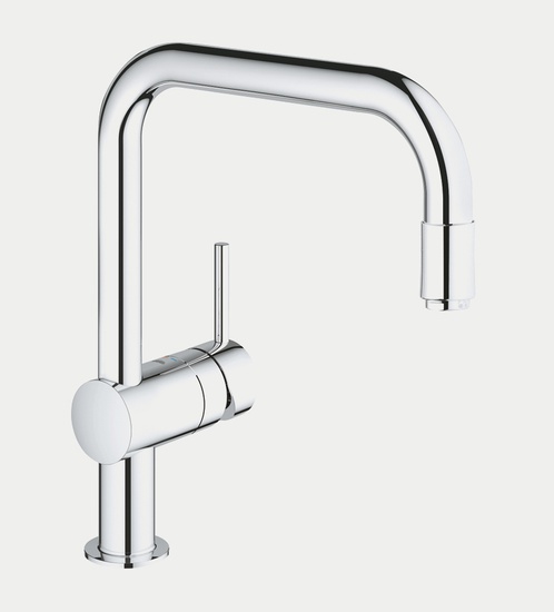 GROHE Minta OHM Single-lever Sink Mixer 1/2" U-Spout -Chrome