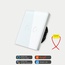 WiFi - Smart Touch Switch 2 Gang - White