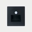 LED Motion sensor step light 2.5W - Black