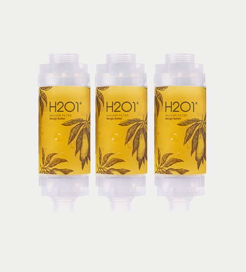 H2O1 Vitamins Shower Filter - Mango butter (3 PCS)