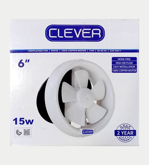 CLEVER Ventilation Fan 6"
