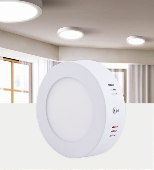 FSL LED 6w  Surface Mounted round light - warm white