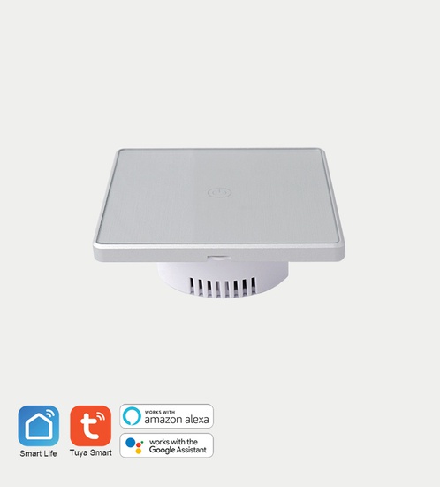 First Dubai WiFi Smart Touch Switch - Silver