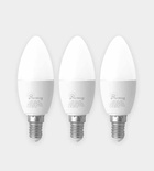 BRIGHT BEAM C37 LED Candle light 5w  Warm white-3 pieces