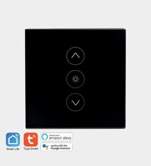 WiFi - Smart Dimmer Switch - Black