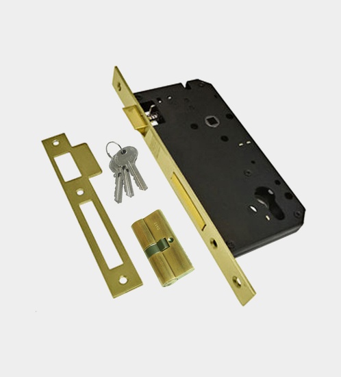 UNION Mortice Lock with 64mm euro profile cylinder