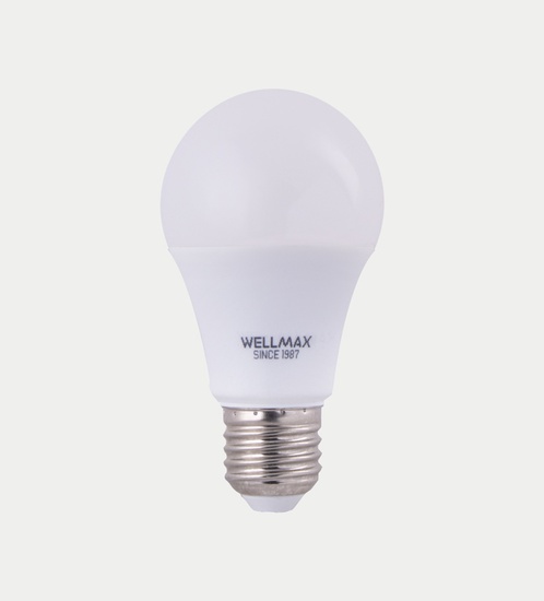WELLMAX  LED Segmented color Bulb 9w - 3 colors
