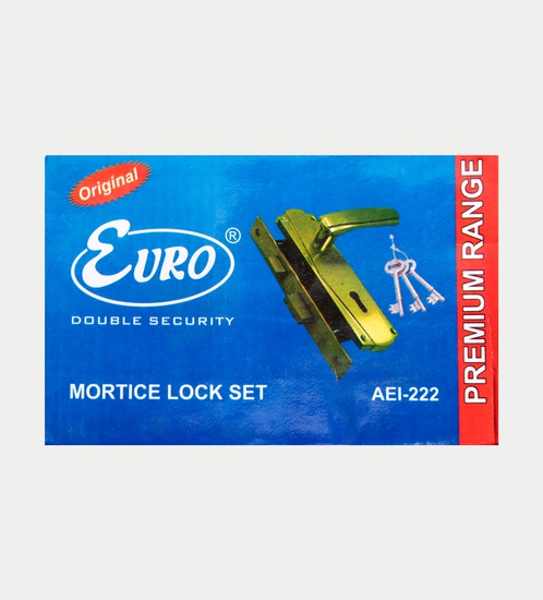 EURO Mortise lock set