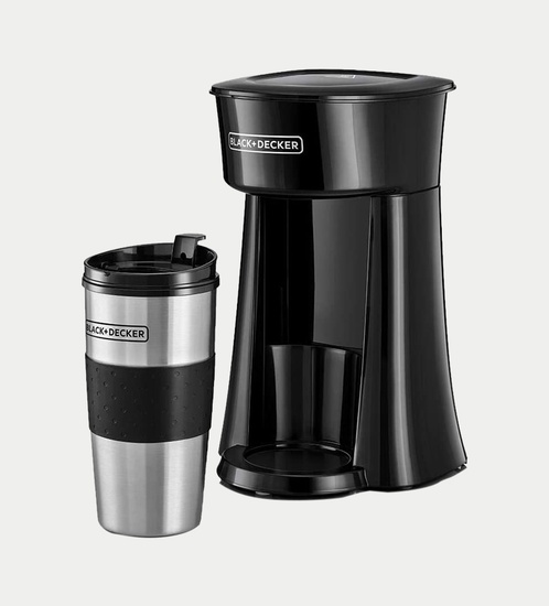 B+D Coffee Maker With Travel Mug
