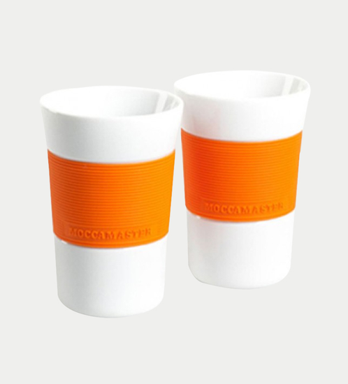 موكاماستر -  2 كوب قهوة -  برتقالي