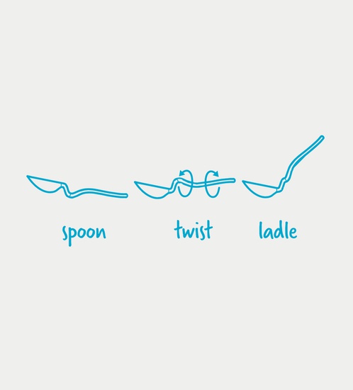 Spadle Spoon+Ladle - Dreamfarm