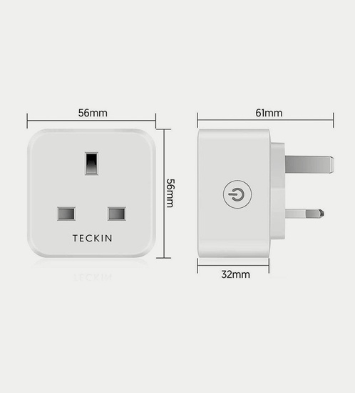 TECKIN Smart Plug (220v) - 4 Pack