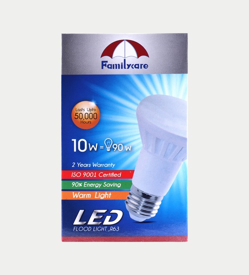 Familycare LED 10w Flood Light - Warm Light