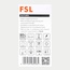 FSL LED 6w Reflector bulb R50 - Daylight