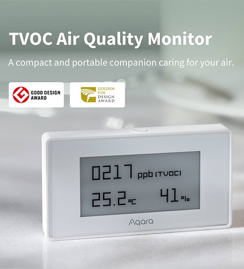 مراقبة جودة الهواء TVOC Aqara - شامل التركيب