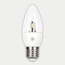 GE B38 Candle Bulb 6W - Warm white Dimmable