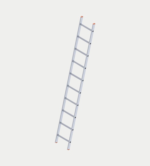 Sarayli single 7 step industrial ladder 1.97m