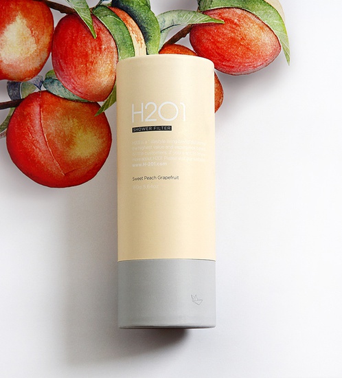 H2O1 Vitamins Shower Filter - Sweet peach grapefruit