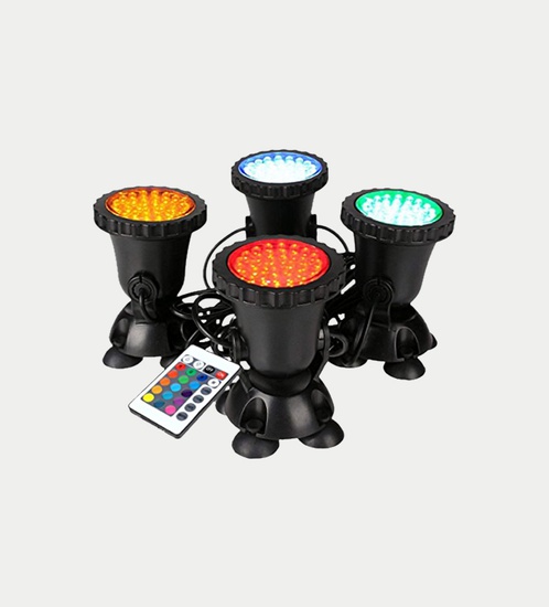 4 in1 RGB LED Aquarium Spot Lights + Remote