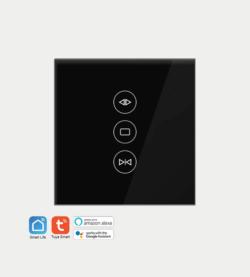 Wifi Smart switch - Shutter & Curtain window-Black