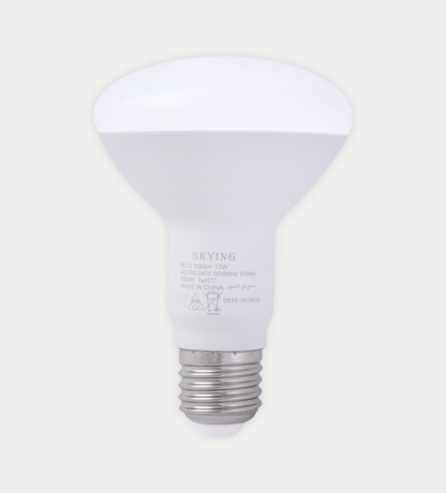SKYING LED R80 12W E27 bulb - cool white