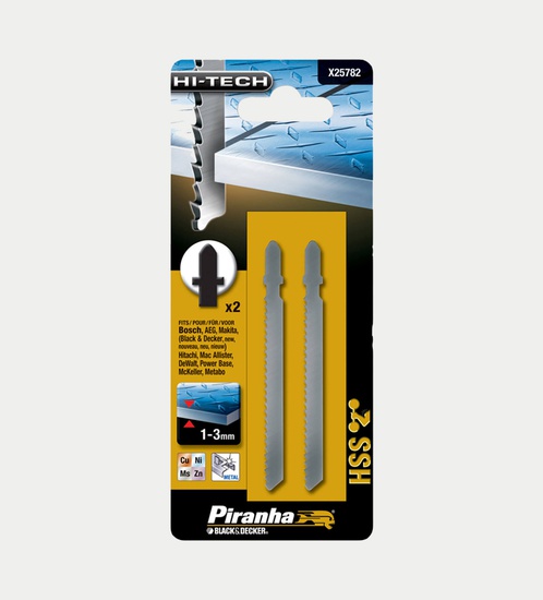 Black+Decker Piranha Hi-Tech 92mm Jigsaw Blade