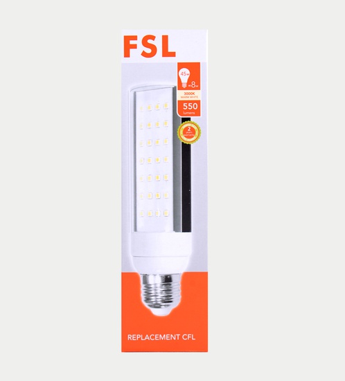 FSL CFL 8w Replacement - warm white